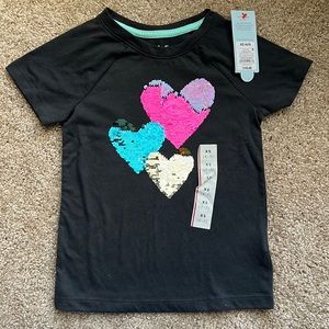 NWT floppy heart tee-shirt. Perfect for Valentine’s Day!